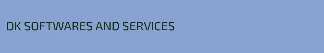 DK SOFTWARES AND SERVICES